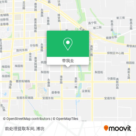 前处理提取车间地图