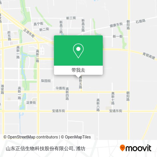 山东正信生物科技股份有限公司地图
