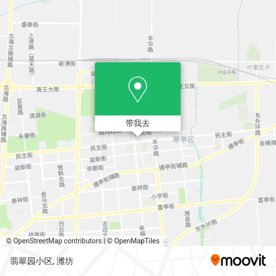 翡翠园小区地图