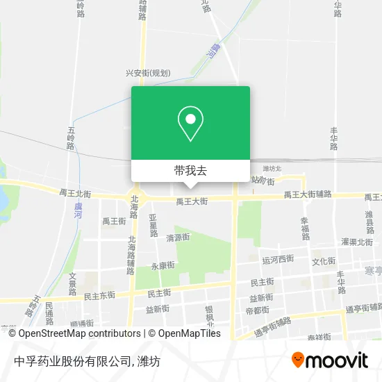 中孚药业股份有限公司地图