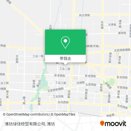 潍坊绿佳经贸有限公司地图