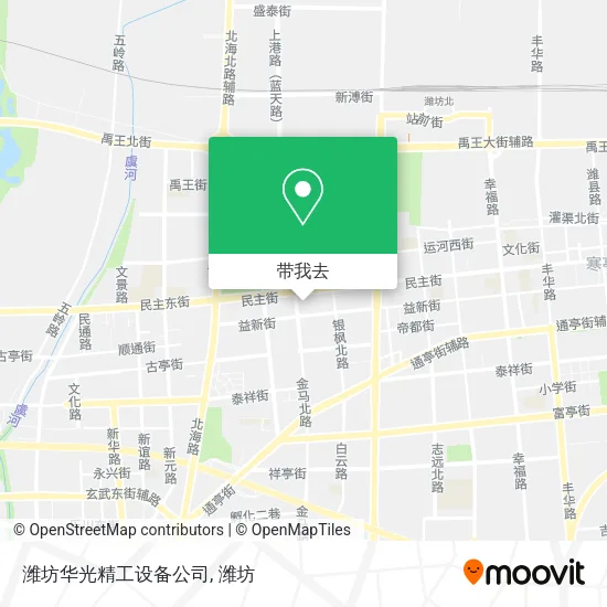 潍坊华光精工设备公司地图