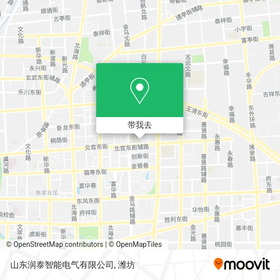 山东润泰智能电气有限公司地图