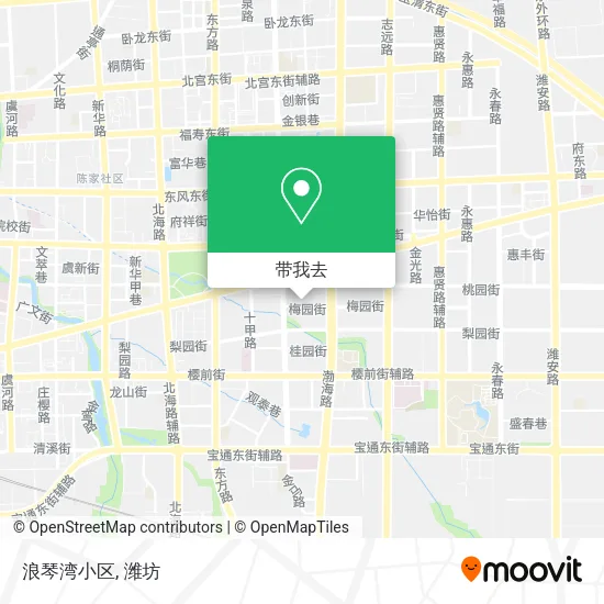 浪琴湾小区地图