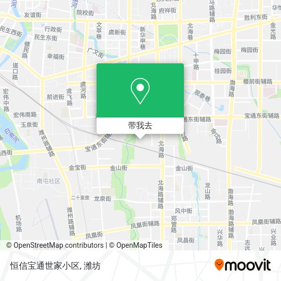恒信宝通世家小区地图