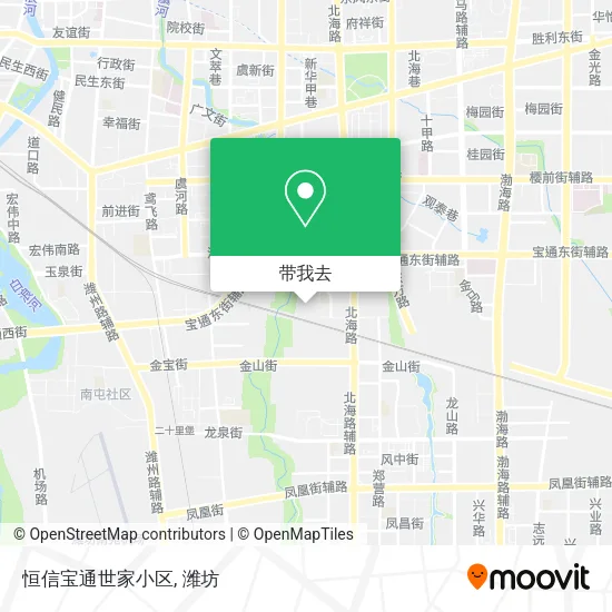 恒信宝通世家小区地图