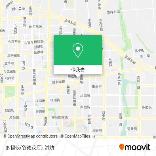 多福饺(谷德茂店)地图