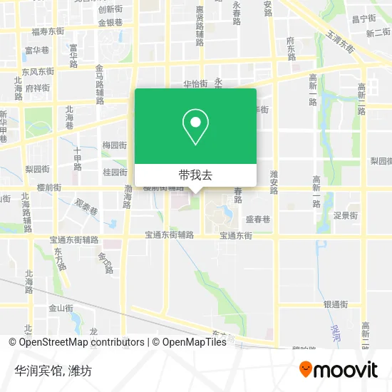 华润宾馆地图
