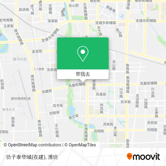 坊子泰华城(在建)地图