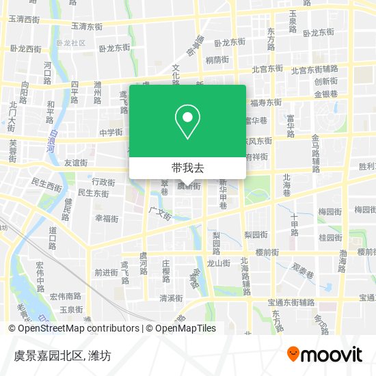虞景嘉园北区地图