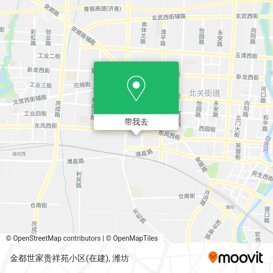 金都世家贵祥苑小区(在建)地图