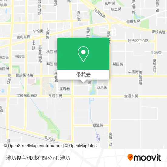 潍坊樱宝机械有限公司地图
