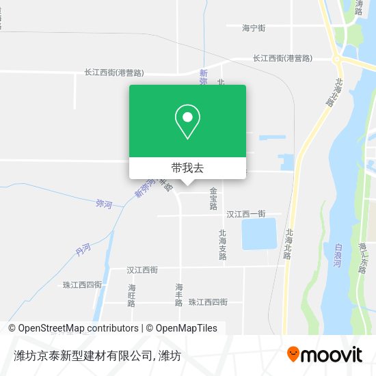 潍坊京泰新型建材有限公司地图