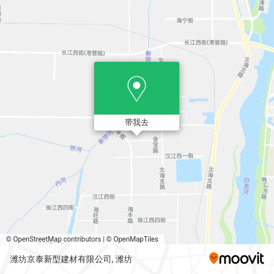 潍坊京泰新型建材有限公司地图