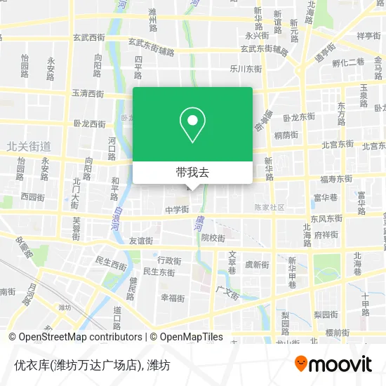 优衣库(潍坊万达广场店)地图