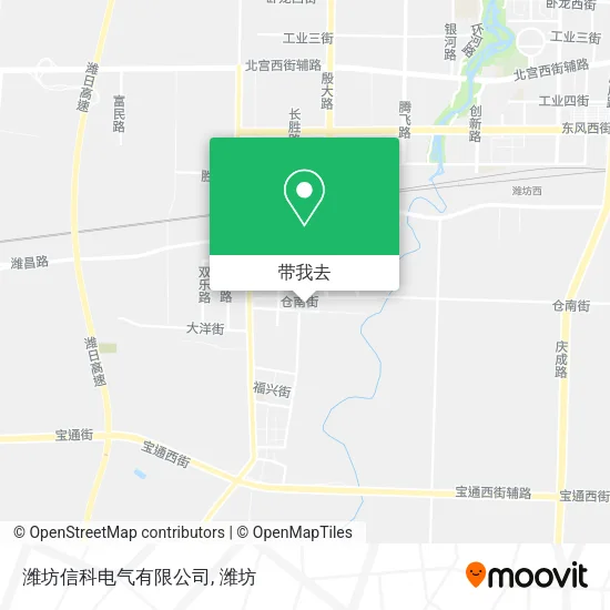 潍坊信科电气有限公司地图