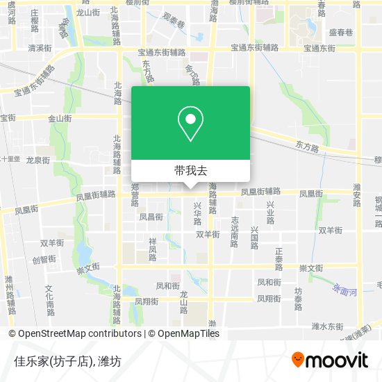 佳乐家(坊子店)地图