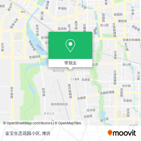 金宝生态花园小区地图