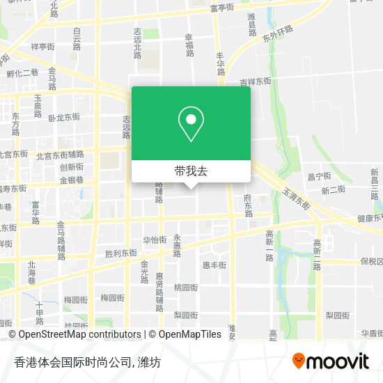 香港体会国际时尚公司地图