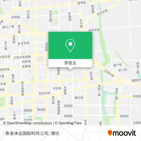 香港体会国际时尚公司地图
