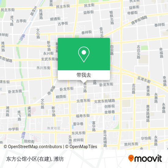 东方公馆小区(在建)地图