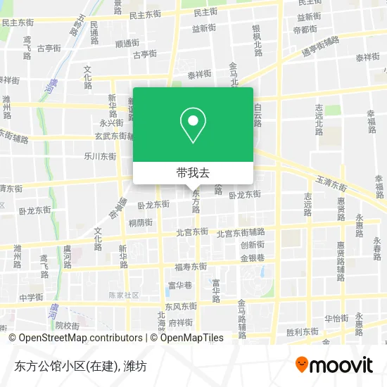 东方公馆小区(在建)地图