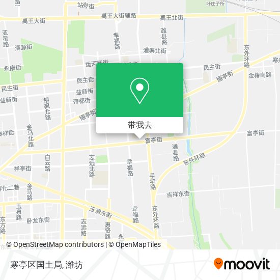 寒亭区国土局地图
