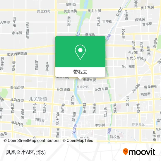 凤凰金岸A区地图