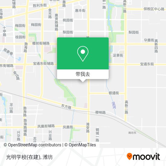 光明学校(在建)地图