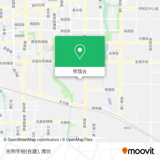 光明学校(在建)地图