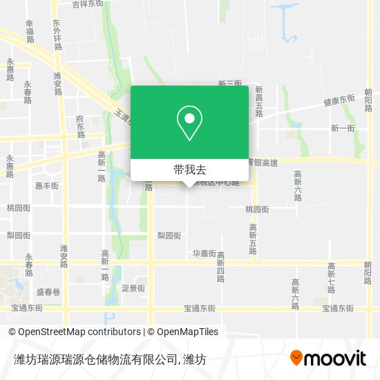 潍坊瑞源瑞源仓储物流有限公司地图