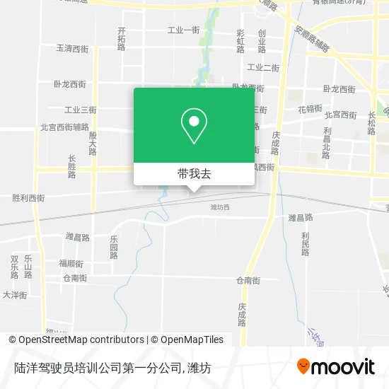 陆洋驾驶员培训公司第一分公司地图