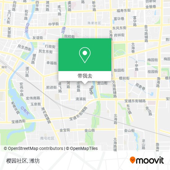 樱园社区地图