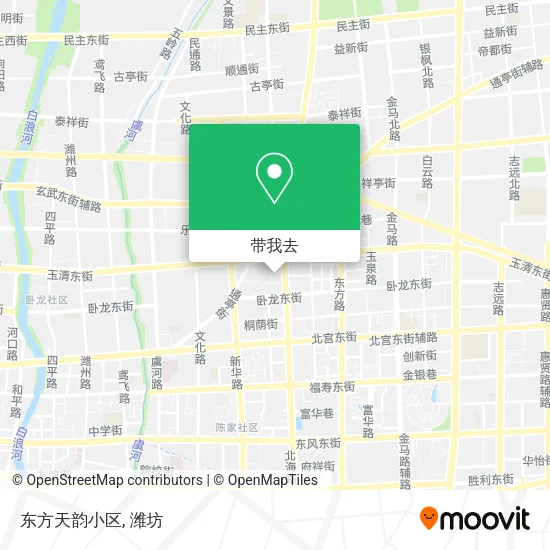 东方天韵小区地图