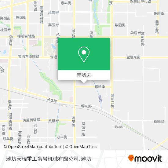 潍坊天瑞重工凿岩机械有限公司地图