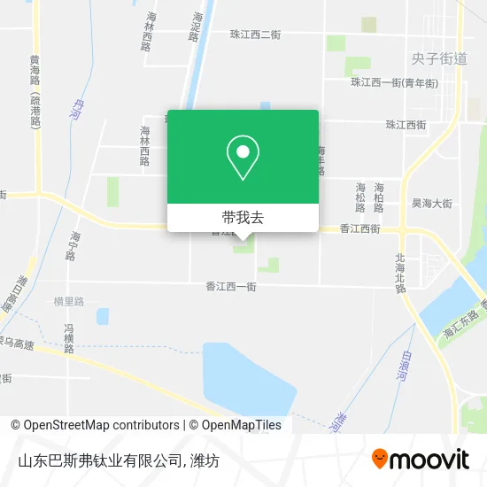 山东巴斯弗钛业有限公司地图