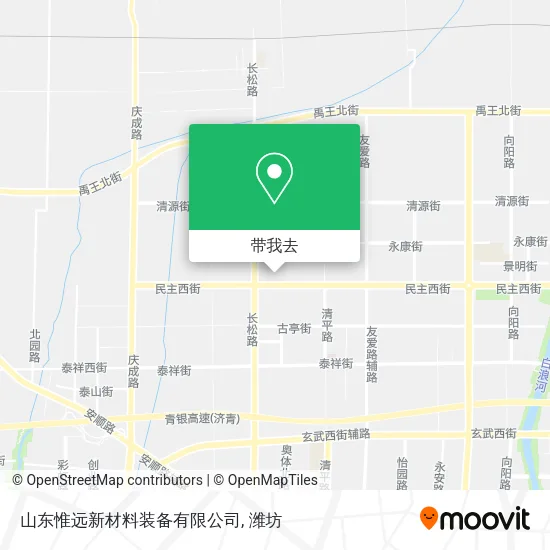 山东惟远新材料装备有限公司地图