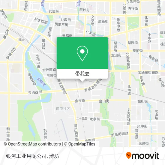 银河工业用呢公司地图