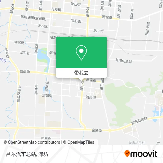 昌乐汽车总站地图