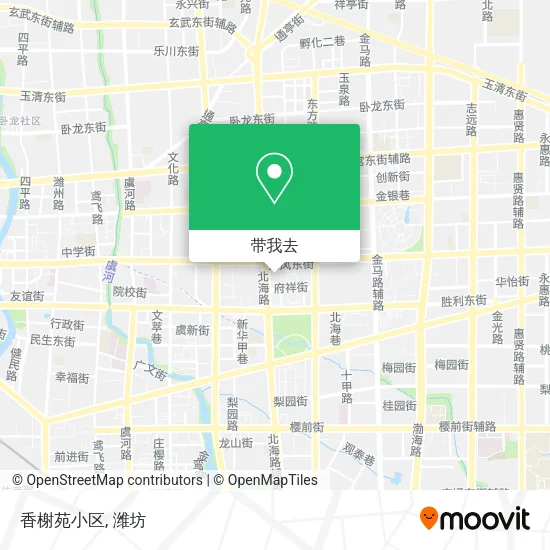 香榭苑小区地图