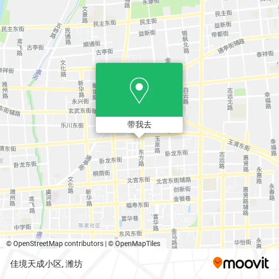 佳境天成小区地图