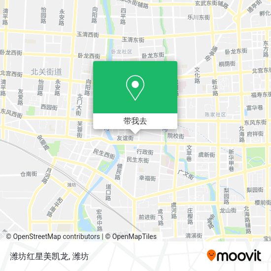 潍坊红星美凯龙地图