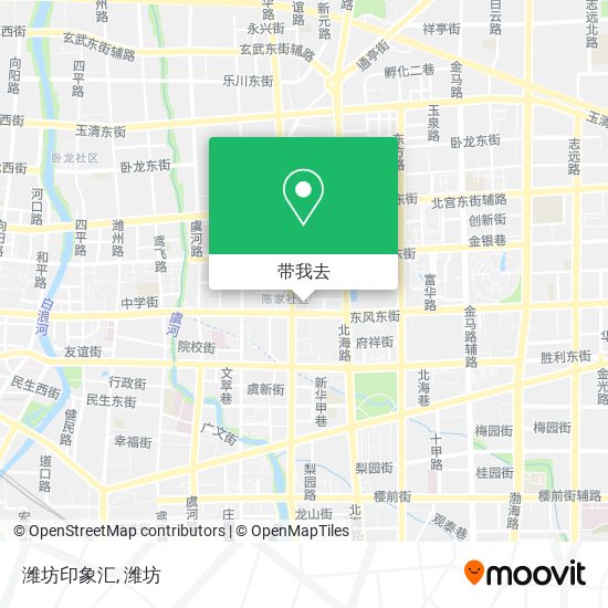 潍坊印象汇地图