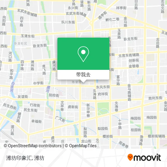 潍坊印象汇地图