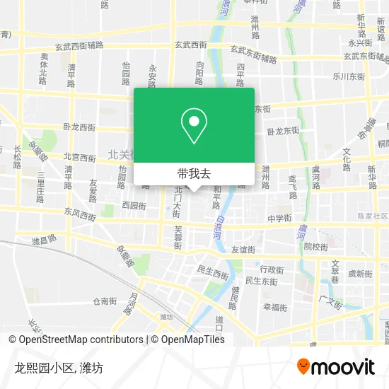 龙熙园小区地图