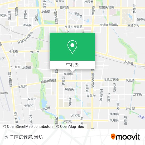 坊子区房管局地图