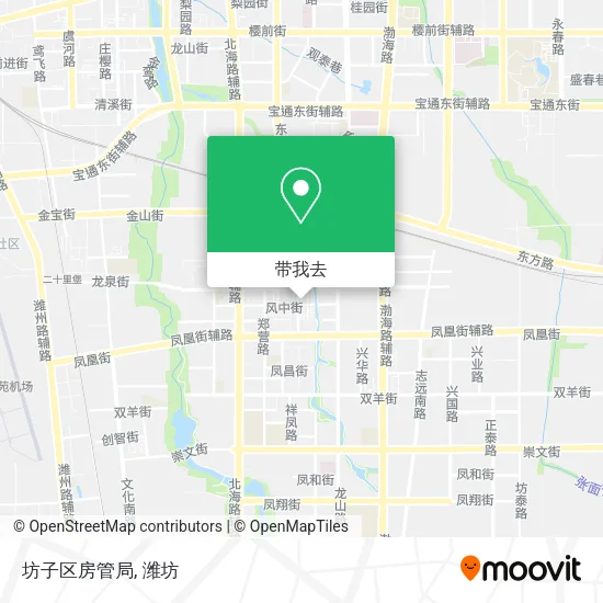 坊子区房管局地图