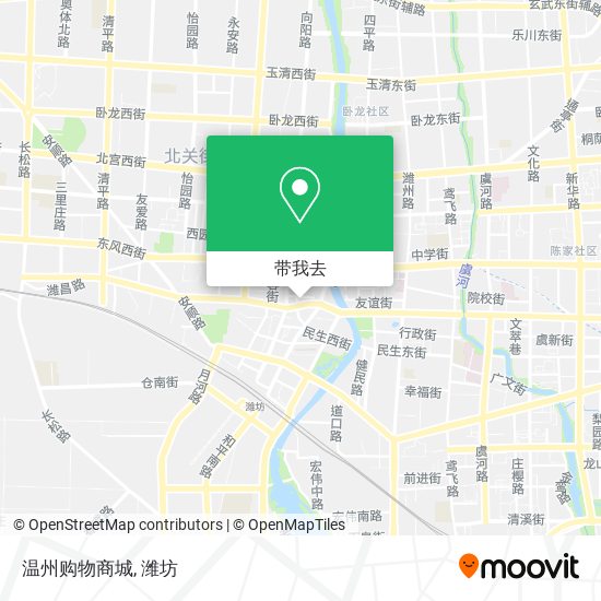 温州购物商城地图