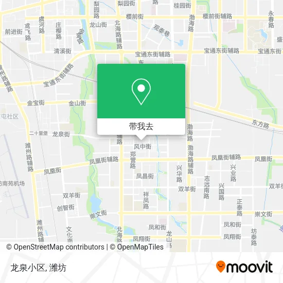 龙泉小区地图