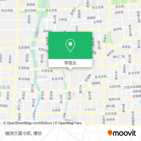 德润兰庭小区地图